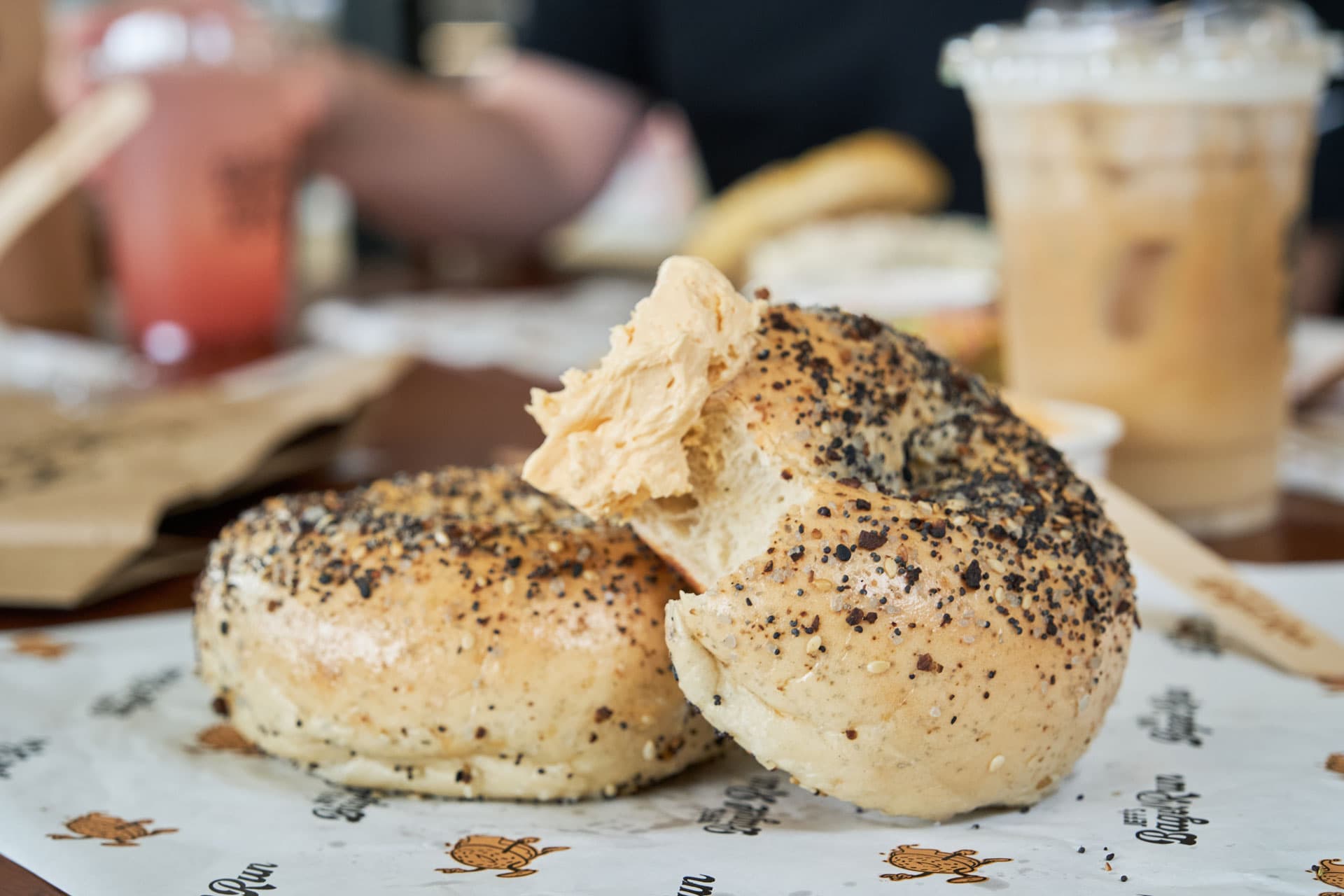 Catering-image-bagel-on-table